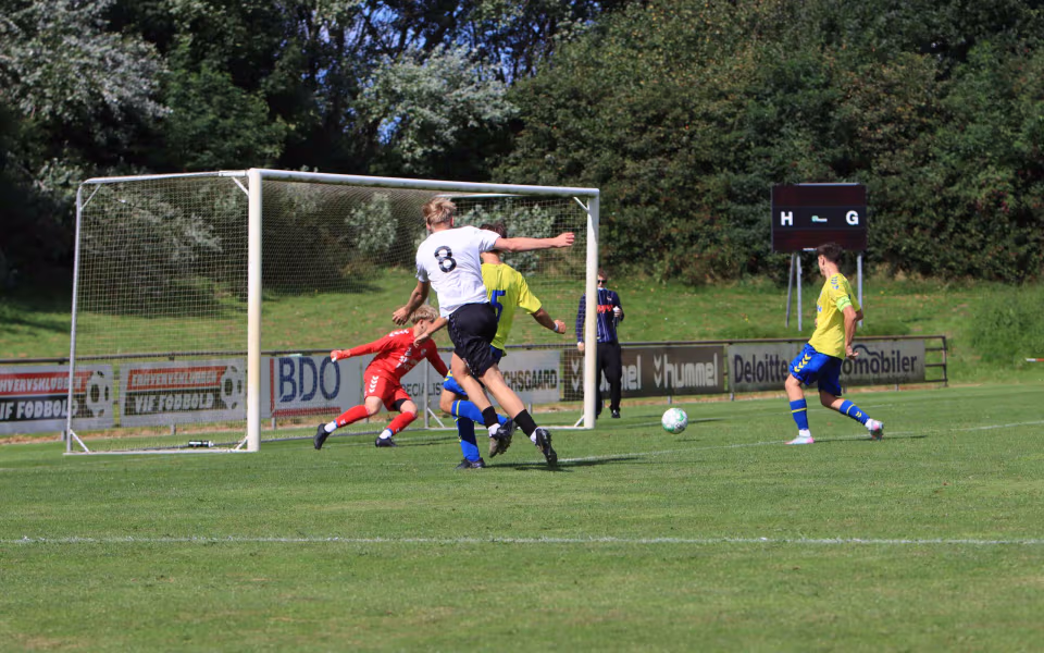 U-19 drenge fordobler point med remis
