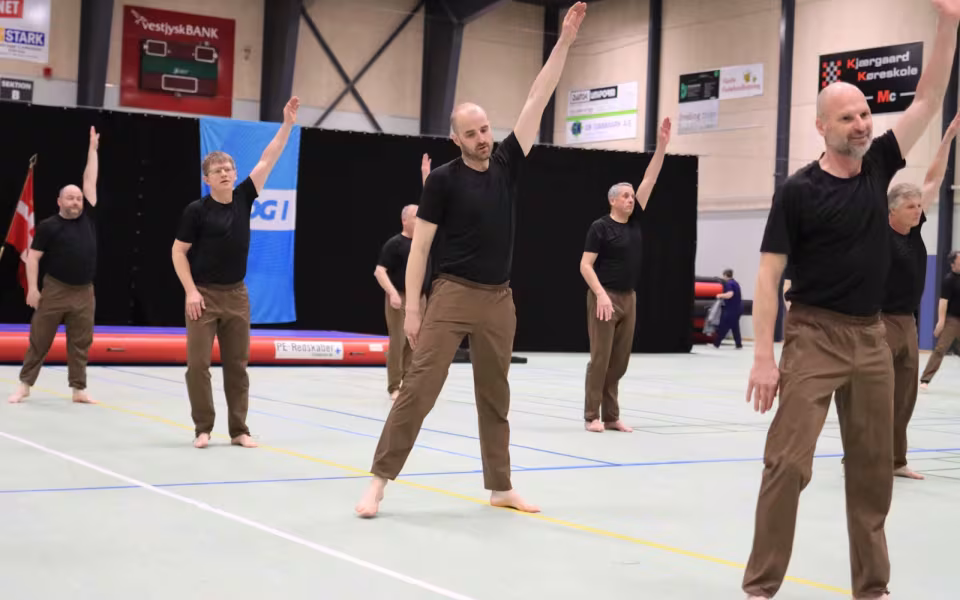 Stående applaus til seniorholdene