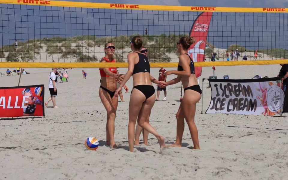 Semifinaler i beachvolley ved Henne