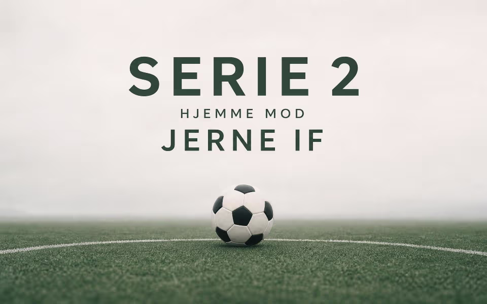 Serie 2 hjemme mod Jerne IF