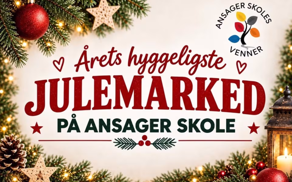 Gratis julemarked på Ansager Skole med madboder