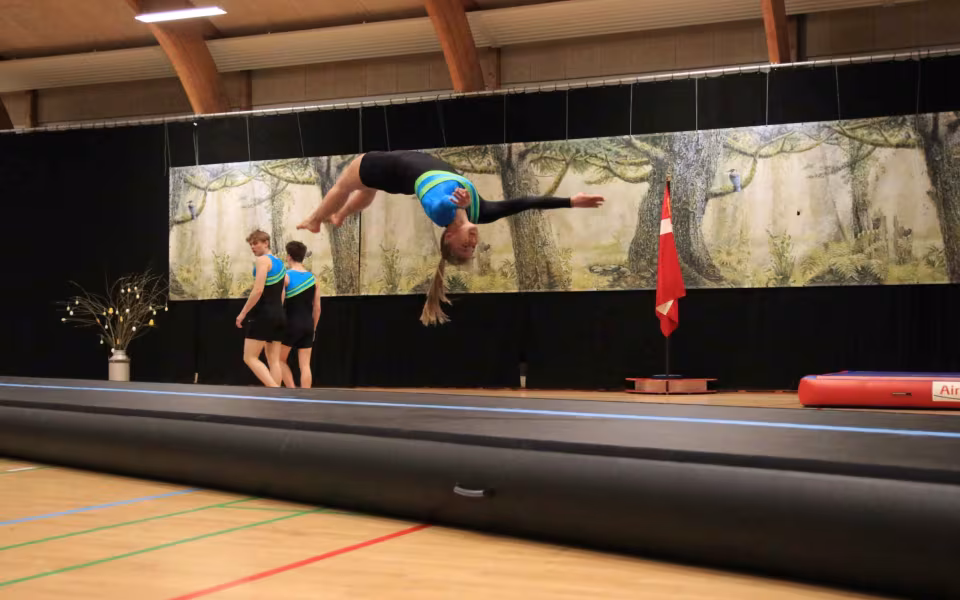 Forårsstemning i Outrup med GUB Gymnastik