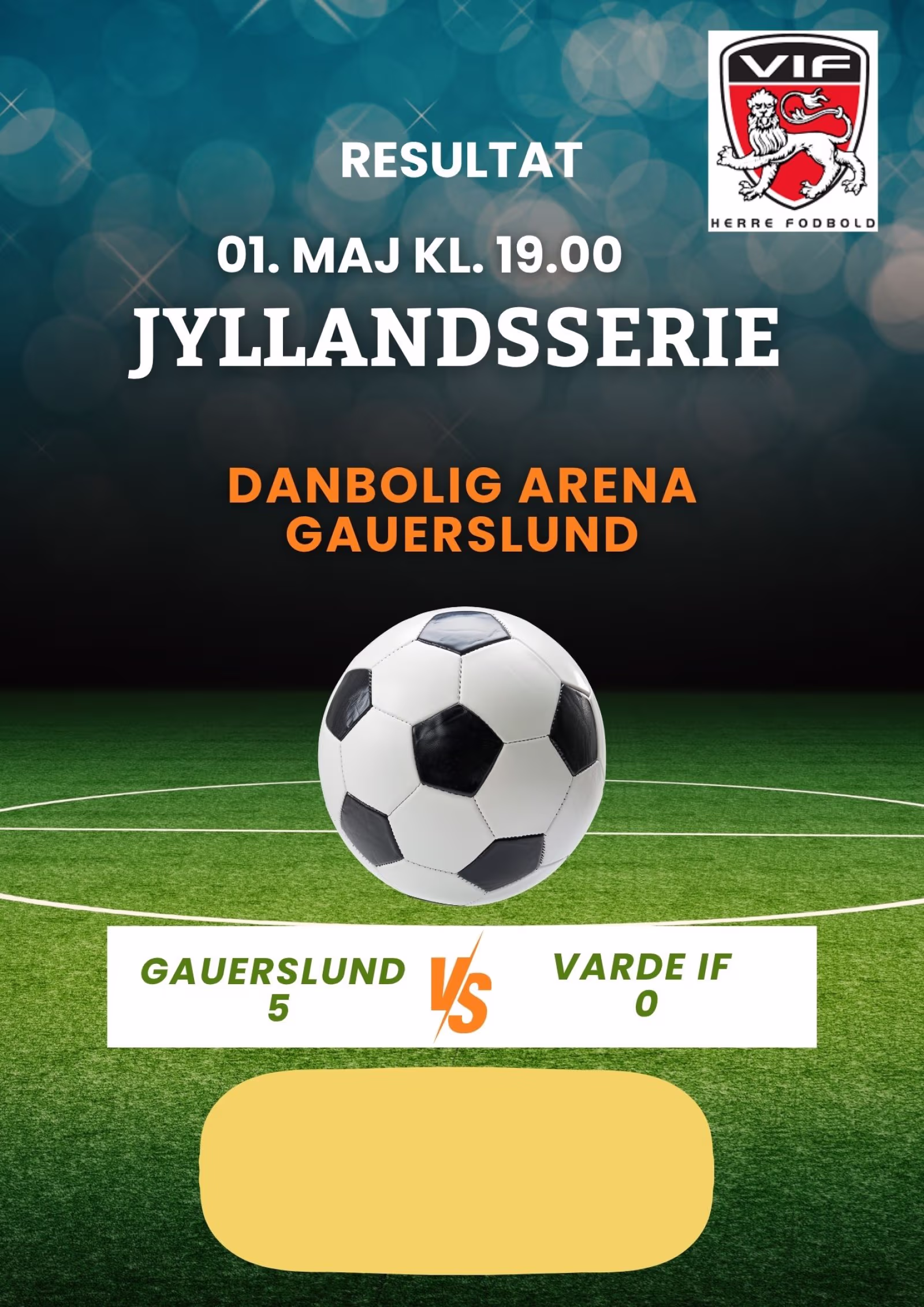 Varde tabte 5-0 i Gauerslund