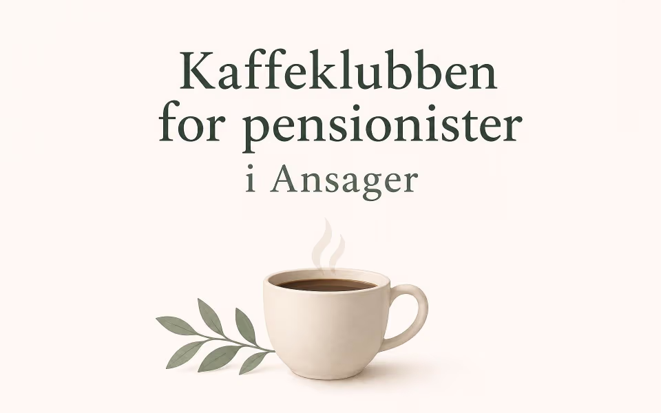 Kaffeklubben for pensionister i Ansager