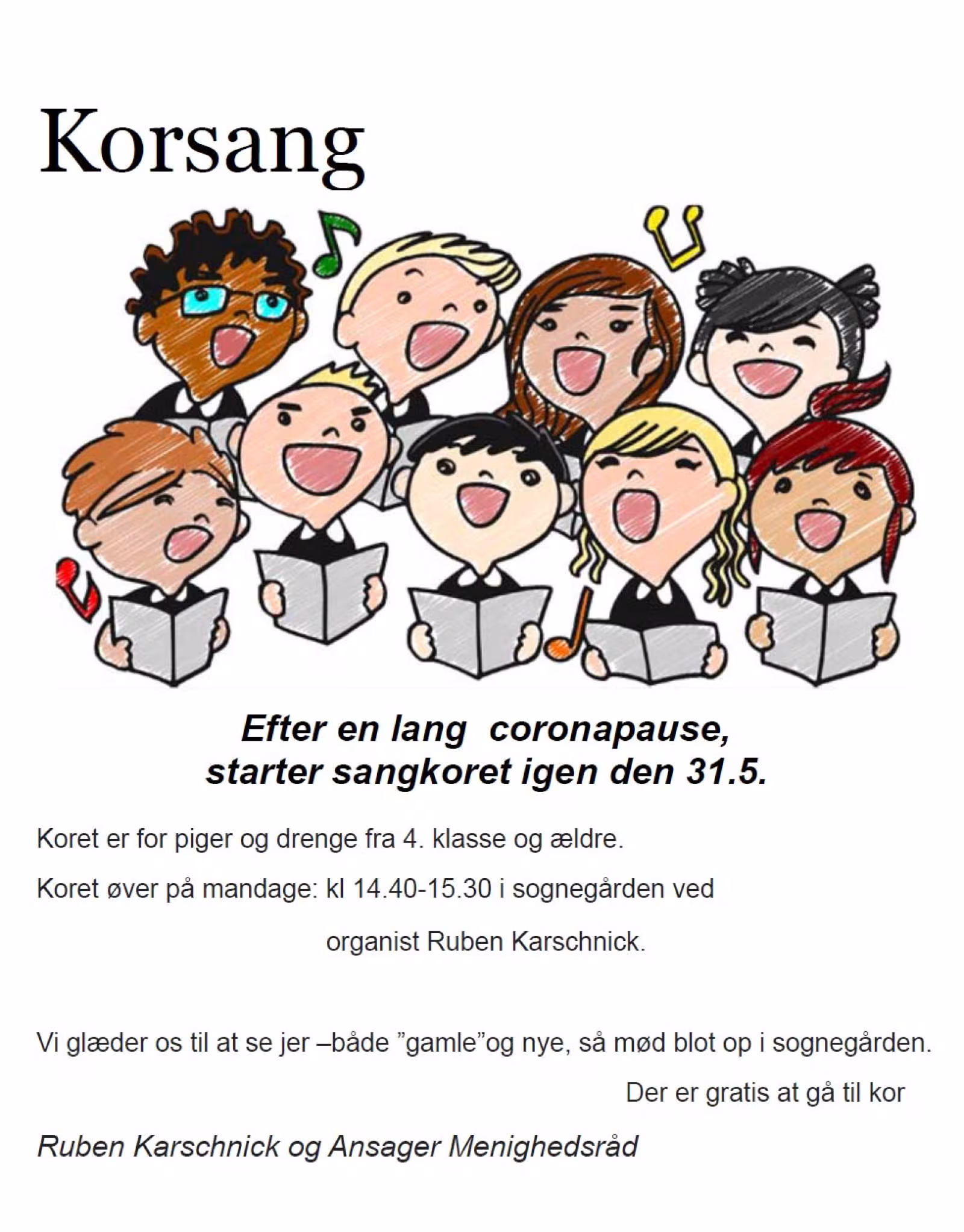 Børnekoret synger igen