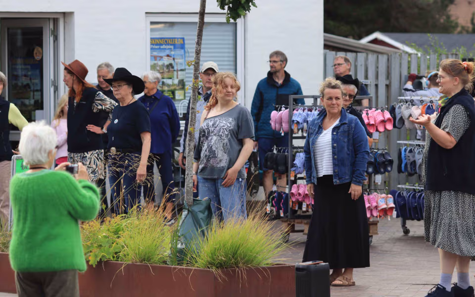 Sommeraften med rytmer i byen