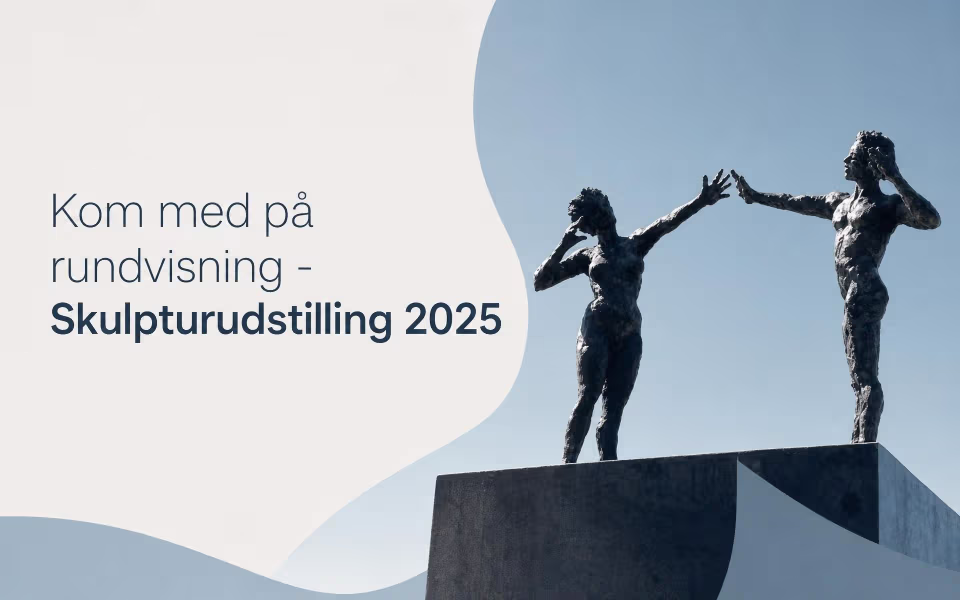 Kom med på rundvisning - Skulpturudstilling 2025