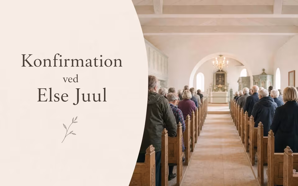 Konfirmation ved Else Juul