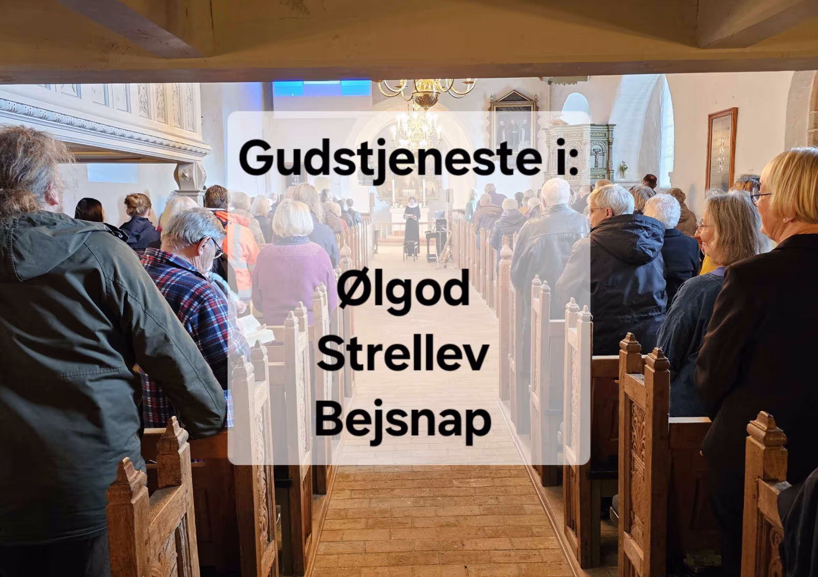 Ølgod kirke den 30. august kl. 9.00: Høstgudstjeneste ved Marianne Holst-Larsen