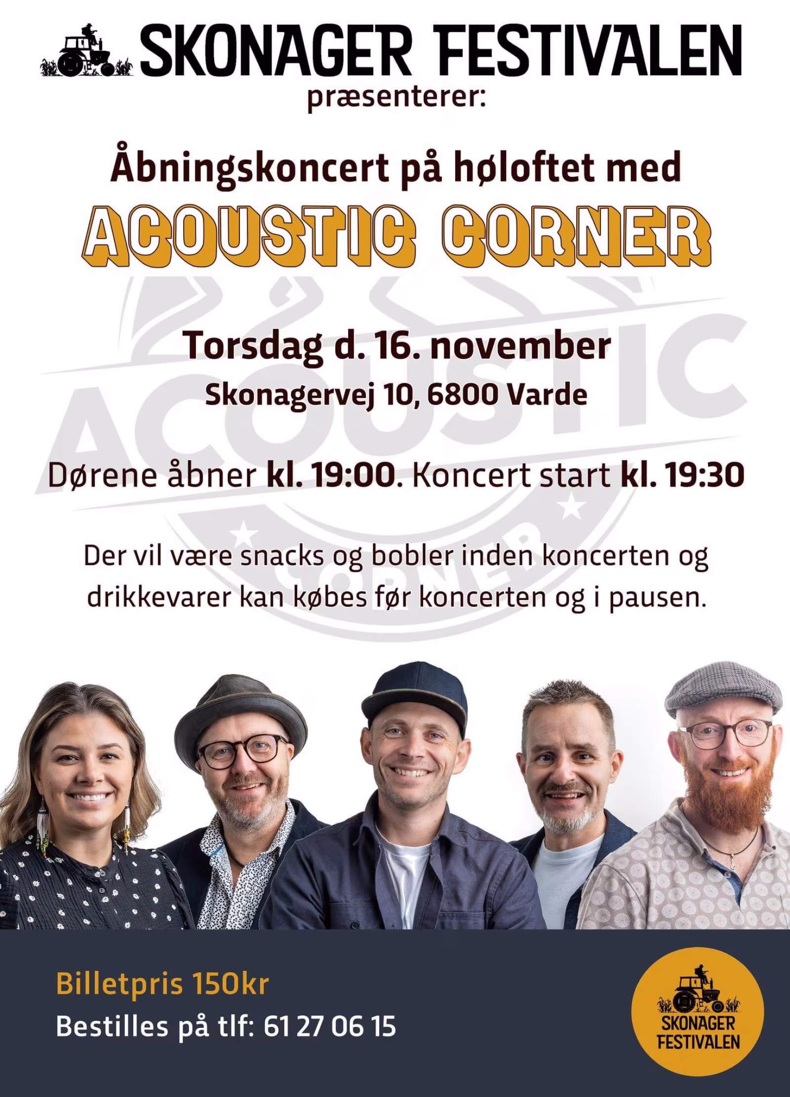 Skonagerfestival inviterer til koncert på Høloftet
