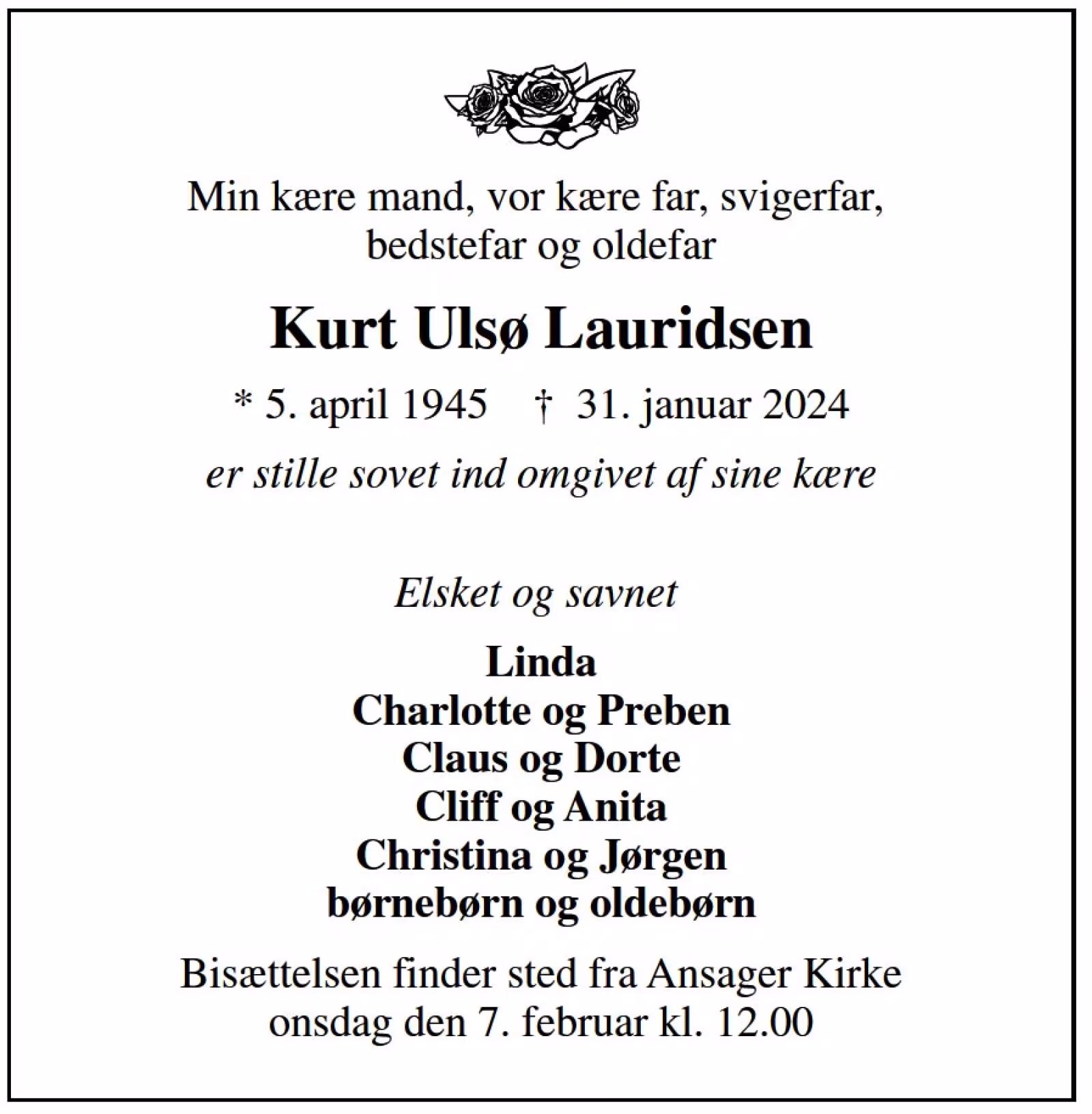 Kurt Ulsø Lauridsen