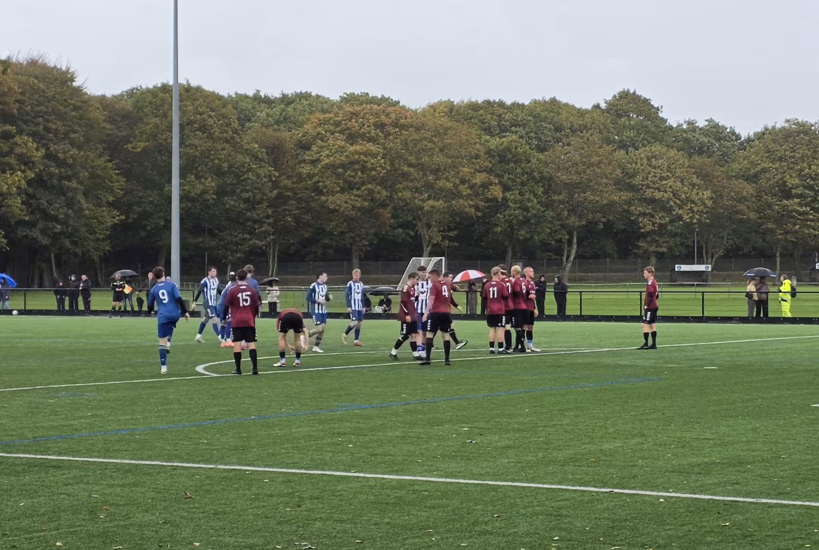 Serie 1 fodbold. HTS tabte 2-1 til EFB i Esbjerg.