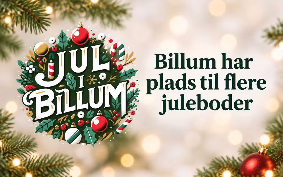 Billum har plads til flere  juleboder