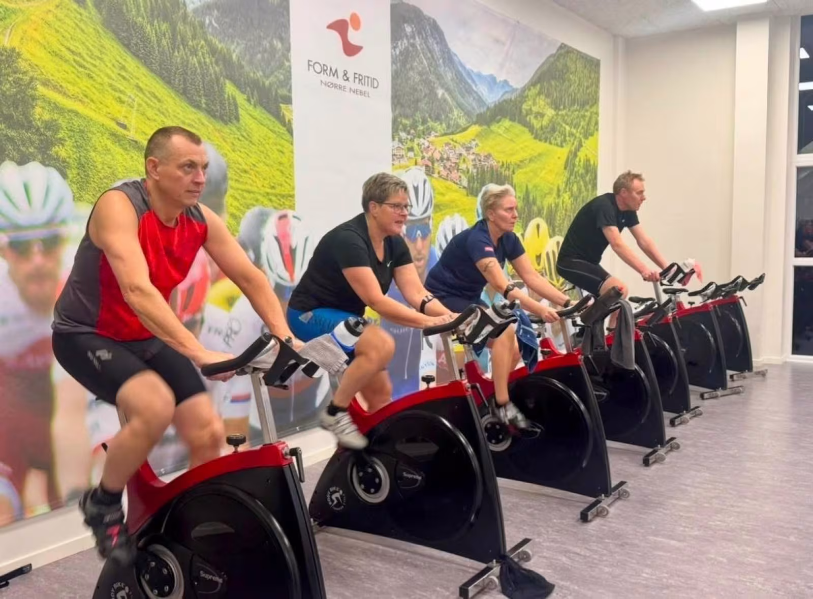 Spinning for alle i fællesskab