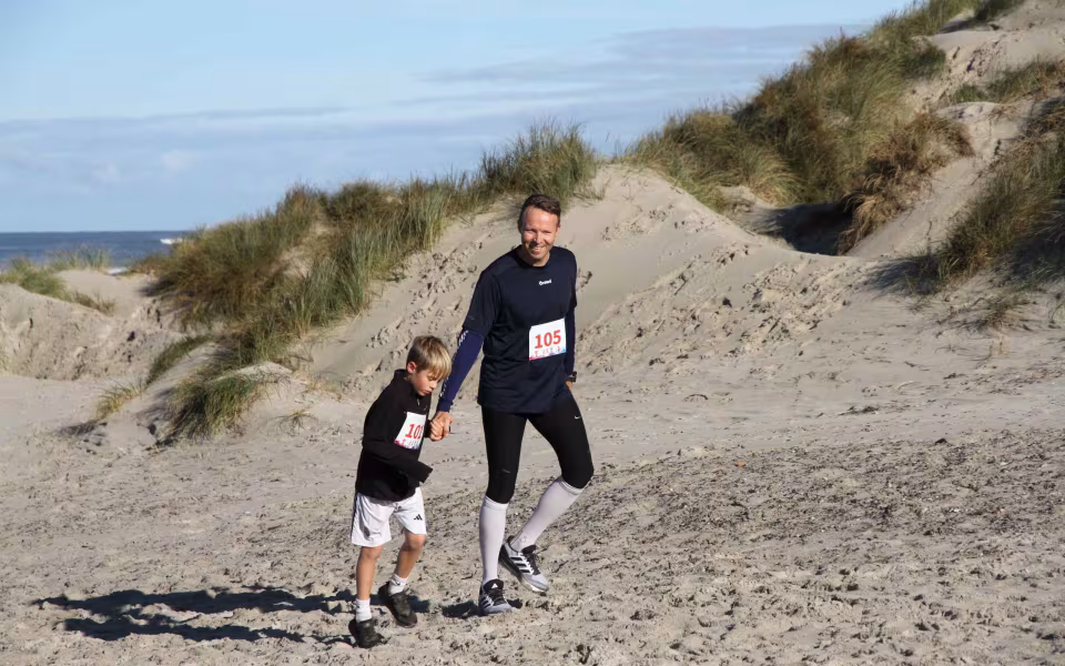 Løbedebut trak 110 til klitterne
