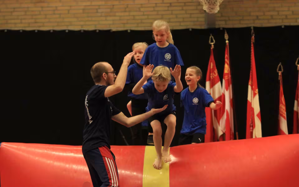 Stor succes ved DGI's opvisning