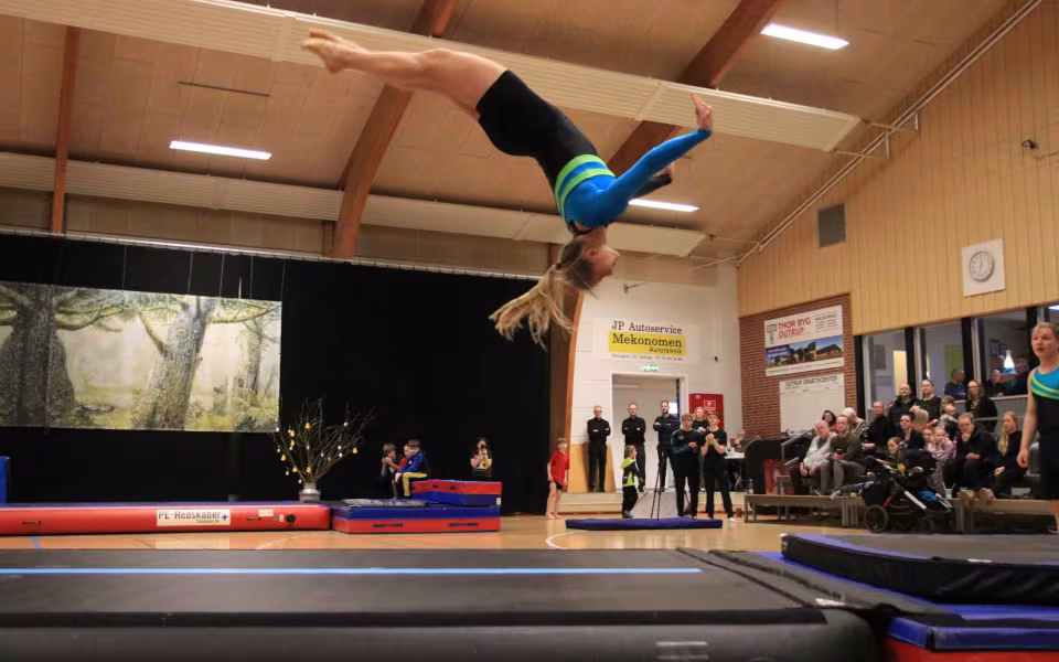 Forårsstemning i Outrup med GUB Gymnastik