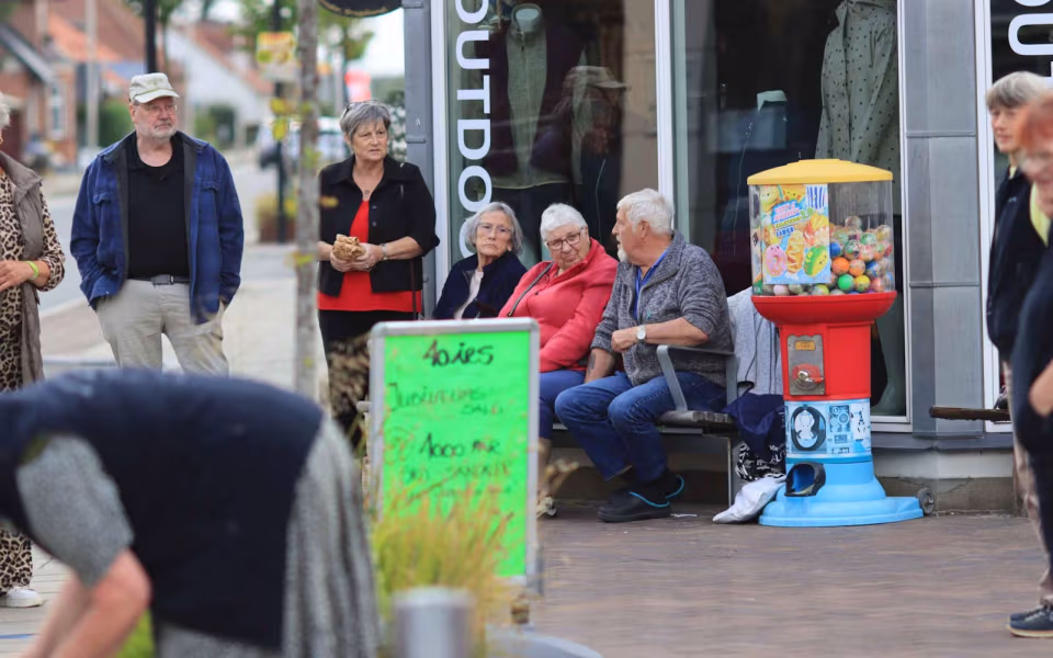 Sommeraften med rytmer i byen