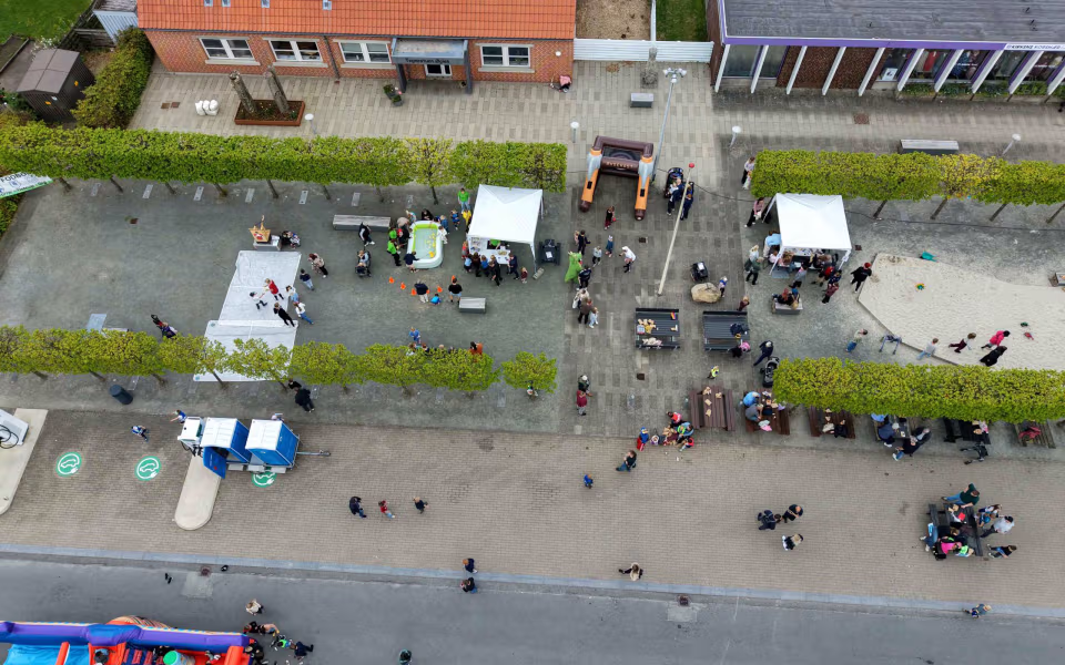 Stor deltagelse til Tistrup Screaming Carneval på torvet - Se de mange billeder