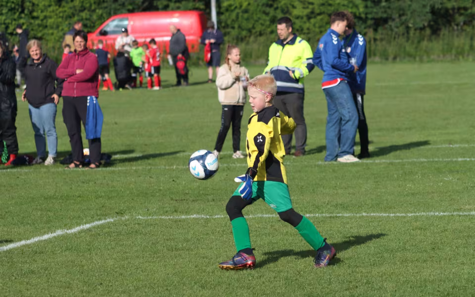 Fodboldfest for U-8 drengehold