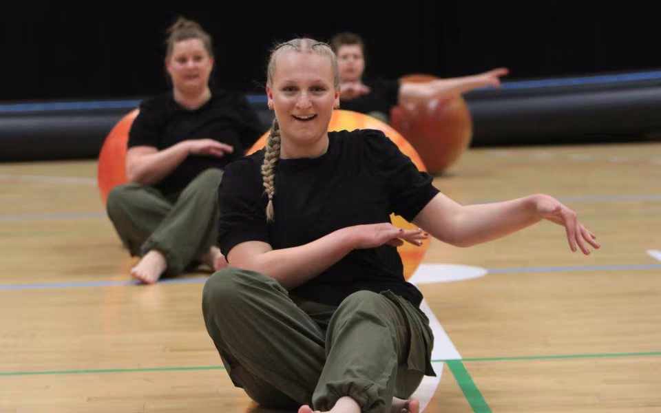 Forårsstemning i Outrup med GUB Gymnastik