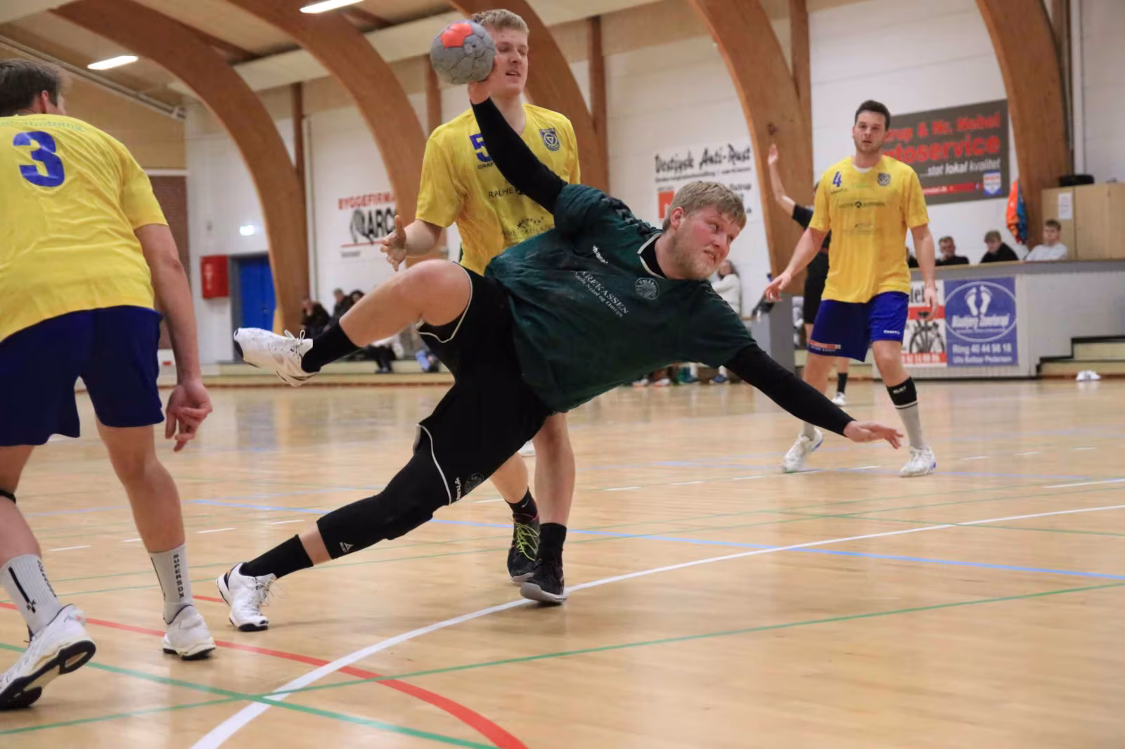 Blåbjergs Simon Tryk lavede 5 mål for hjemmeholdet