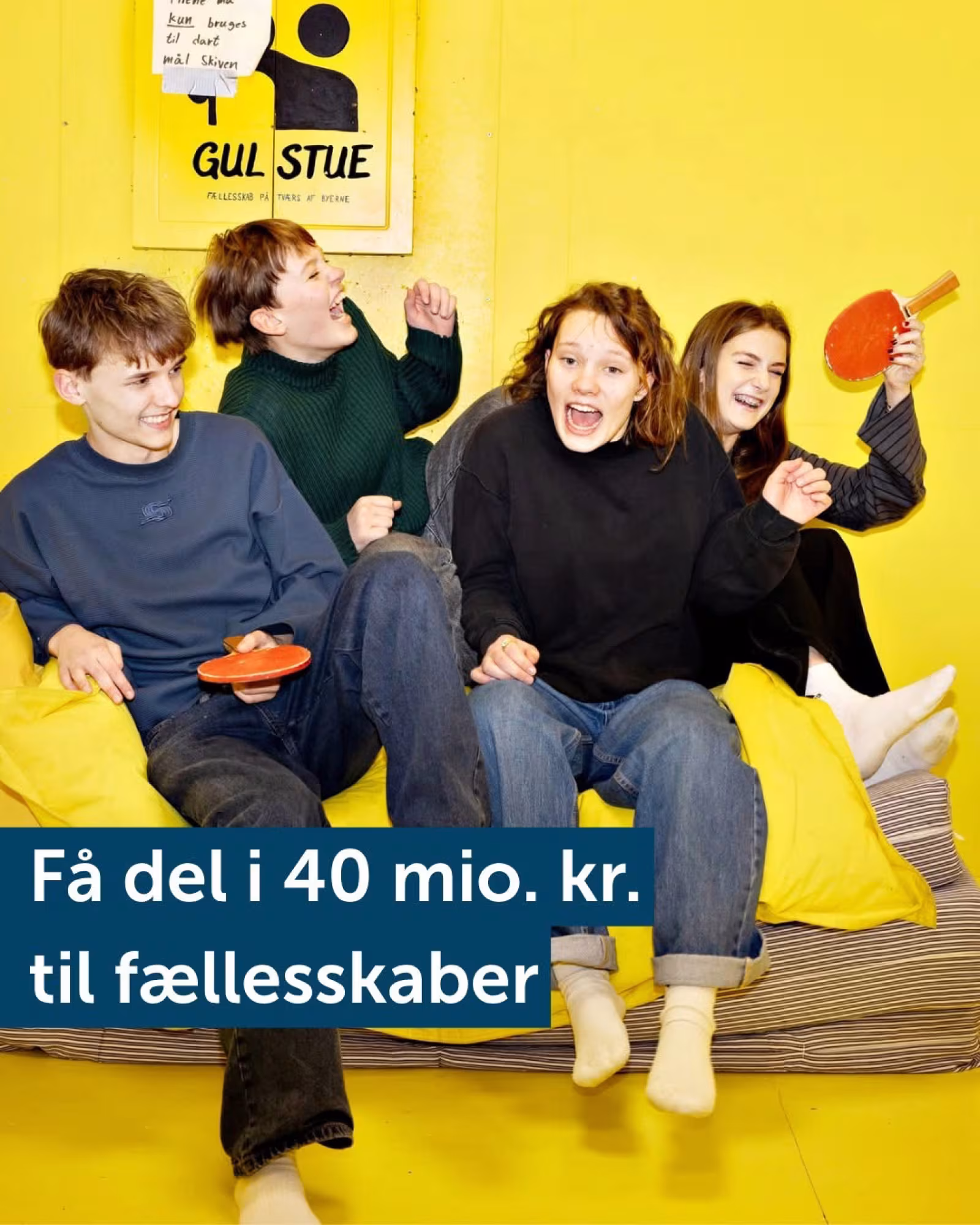 Millionstøtte til vestjyske fællesskaber