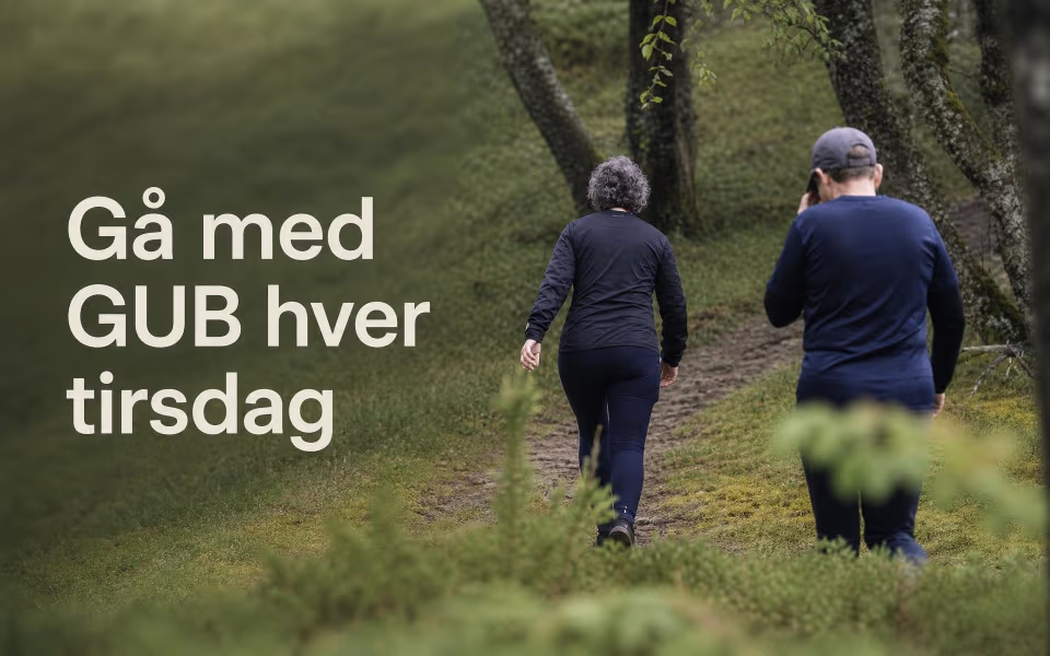 Gå med GUB hver tirsdag