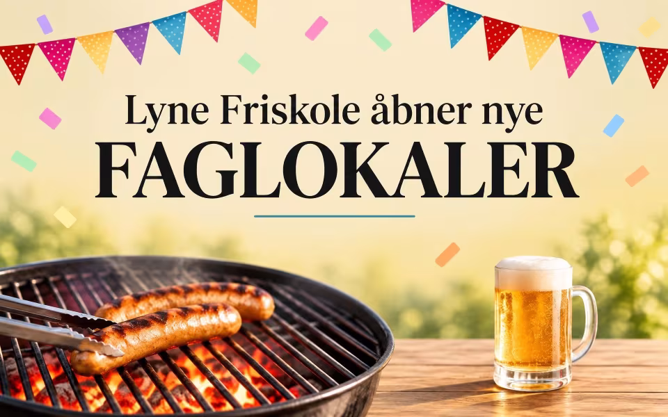Lyne Friskole åbner nye faglokaler