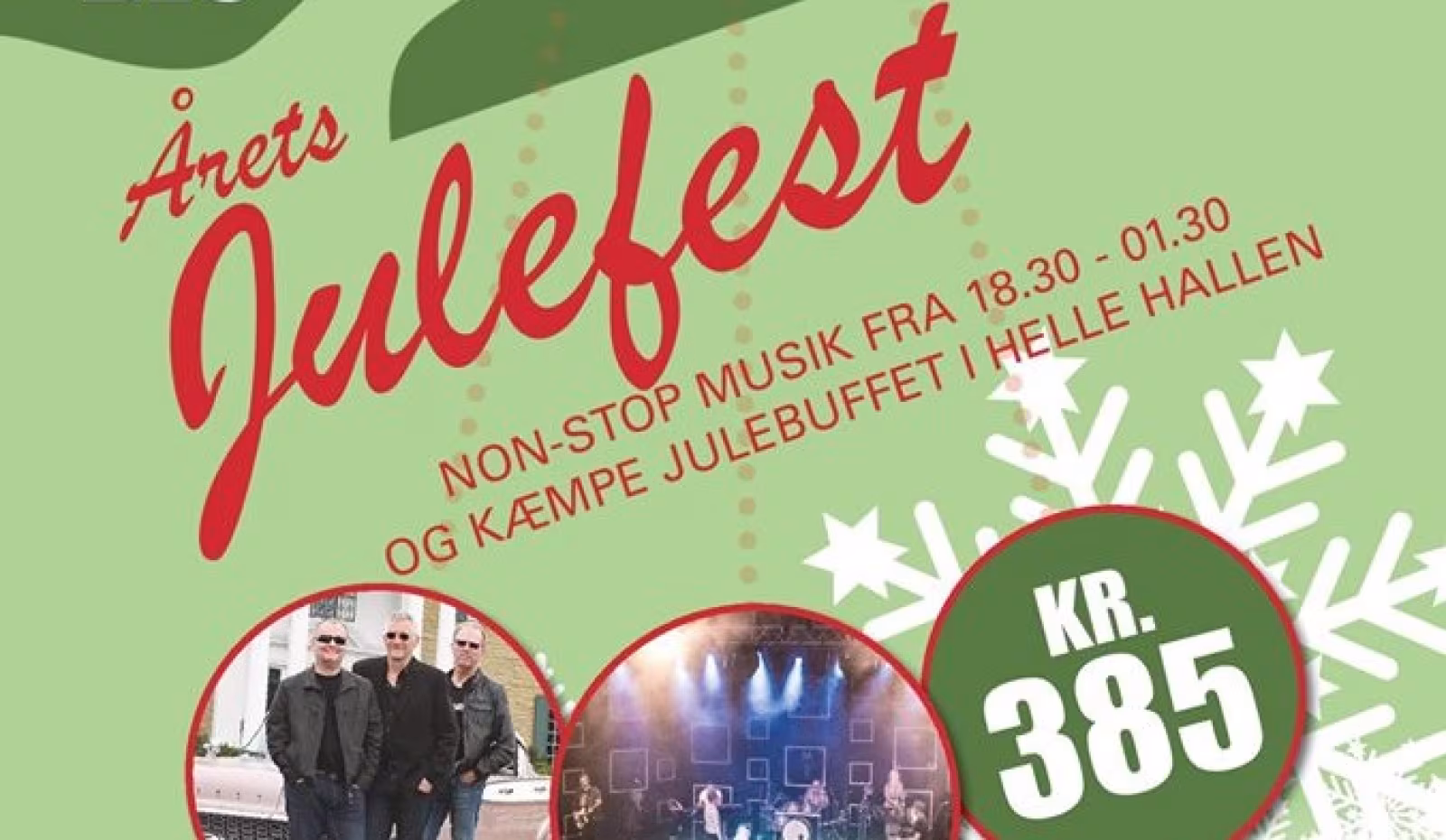 Julefest i Helle Hallen fredag den 13/12-2019