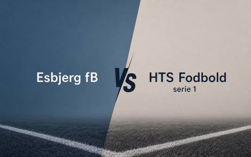 Esbjerg fB møder HTS Fodbold serie 1