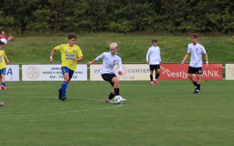 U-19 drenge fordobler point med remis
