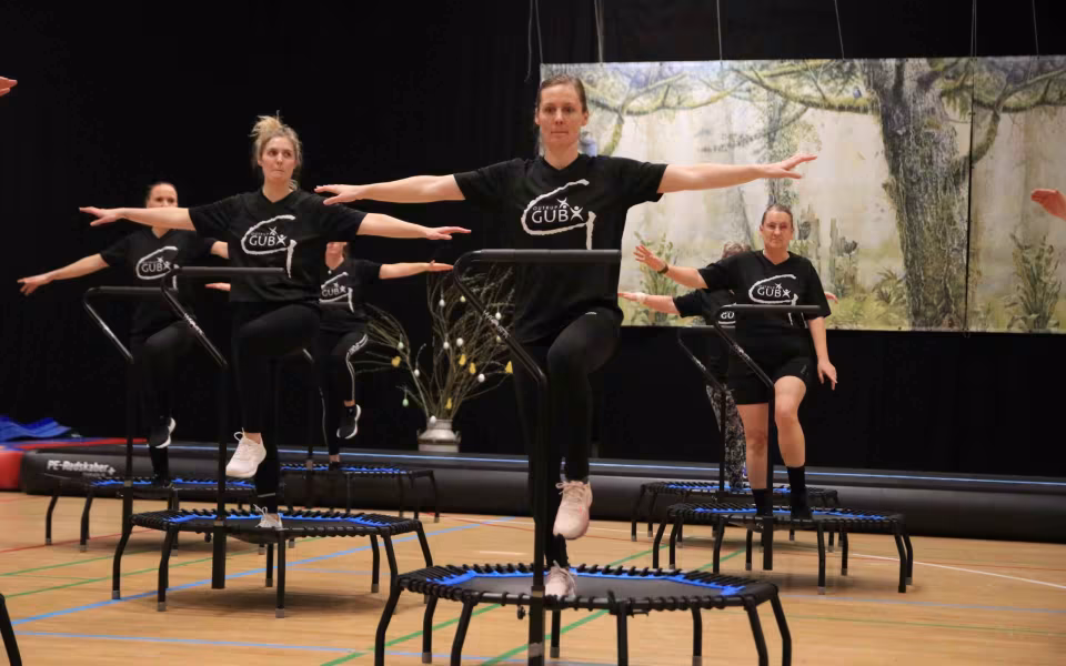 Forårsstemning i Outrup med GUB Gymnastik