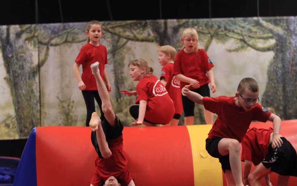 Forårsstemning i Outrup med GUB Gymnastik