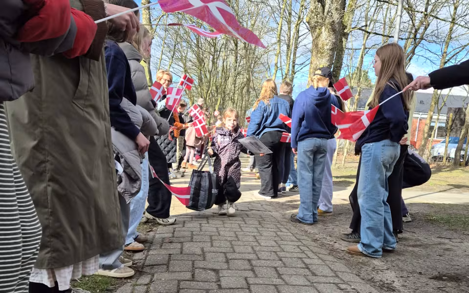 Spark-ud-fest for førskolebørnene