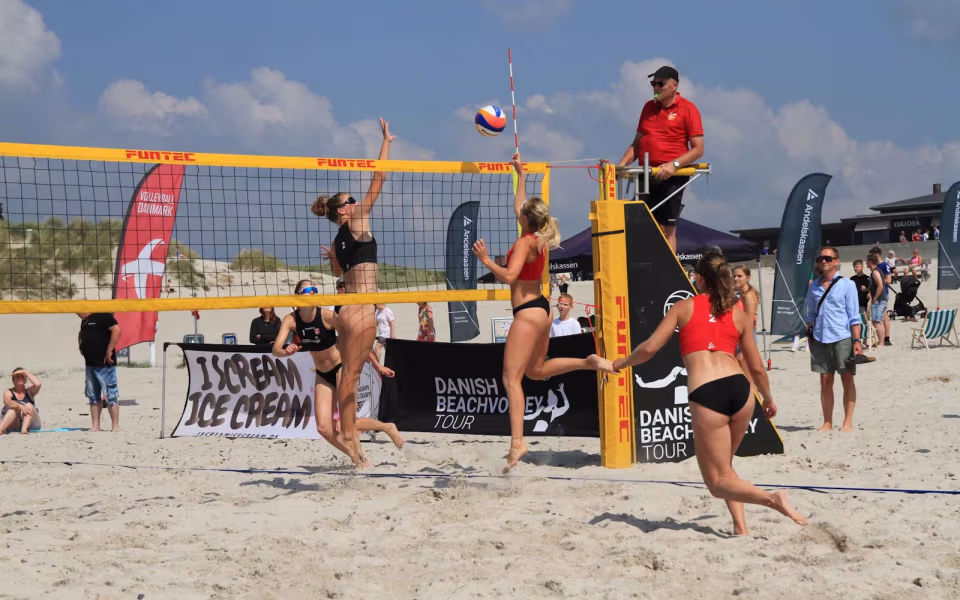 Beachvolleyfest ved Vesterhavet