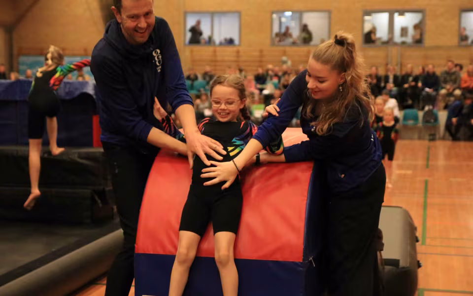 Stor succes ved DGI's opvisning