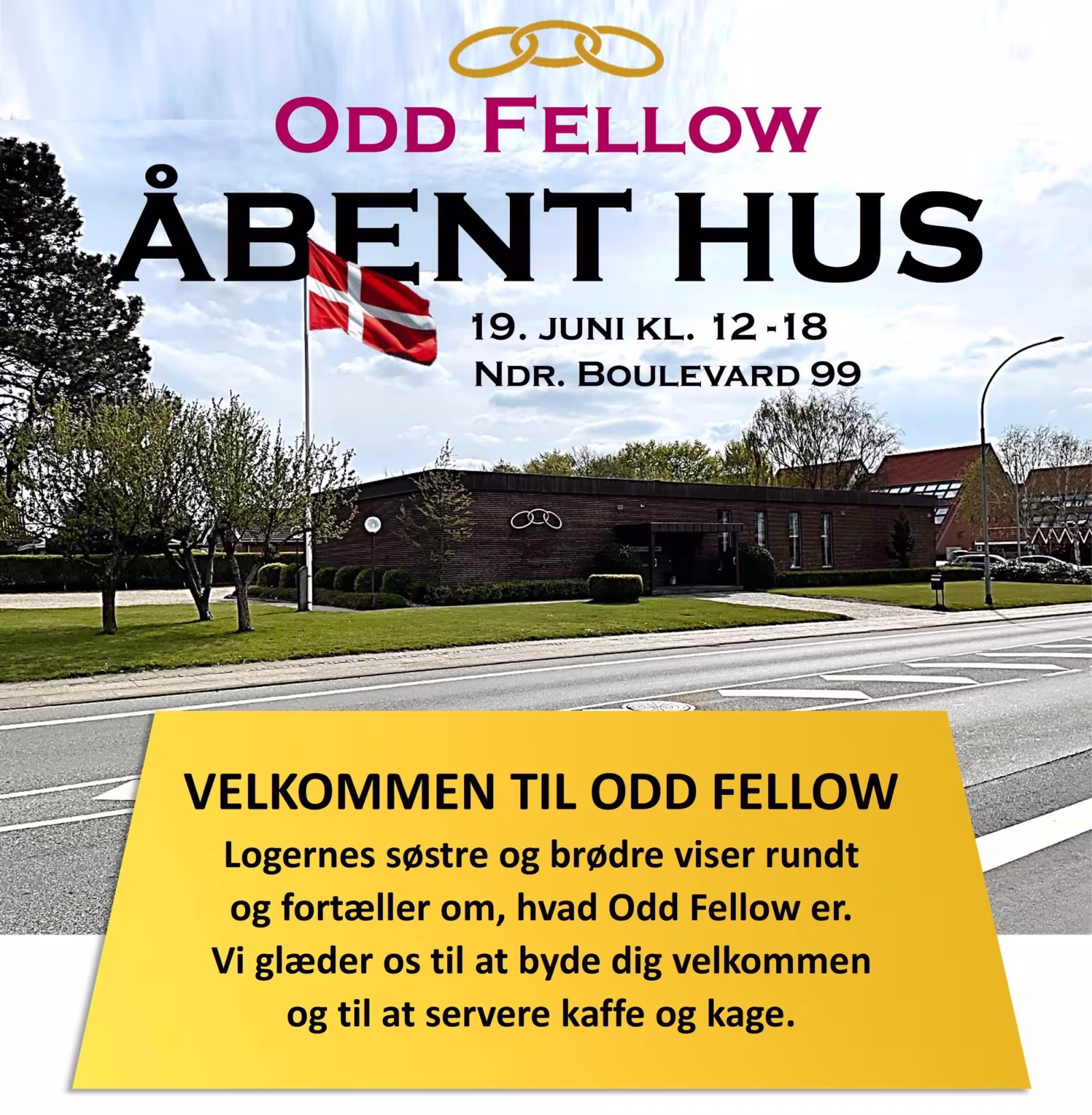 Oplev Odd Fellow ved åbent hus