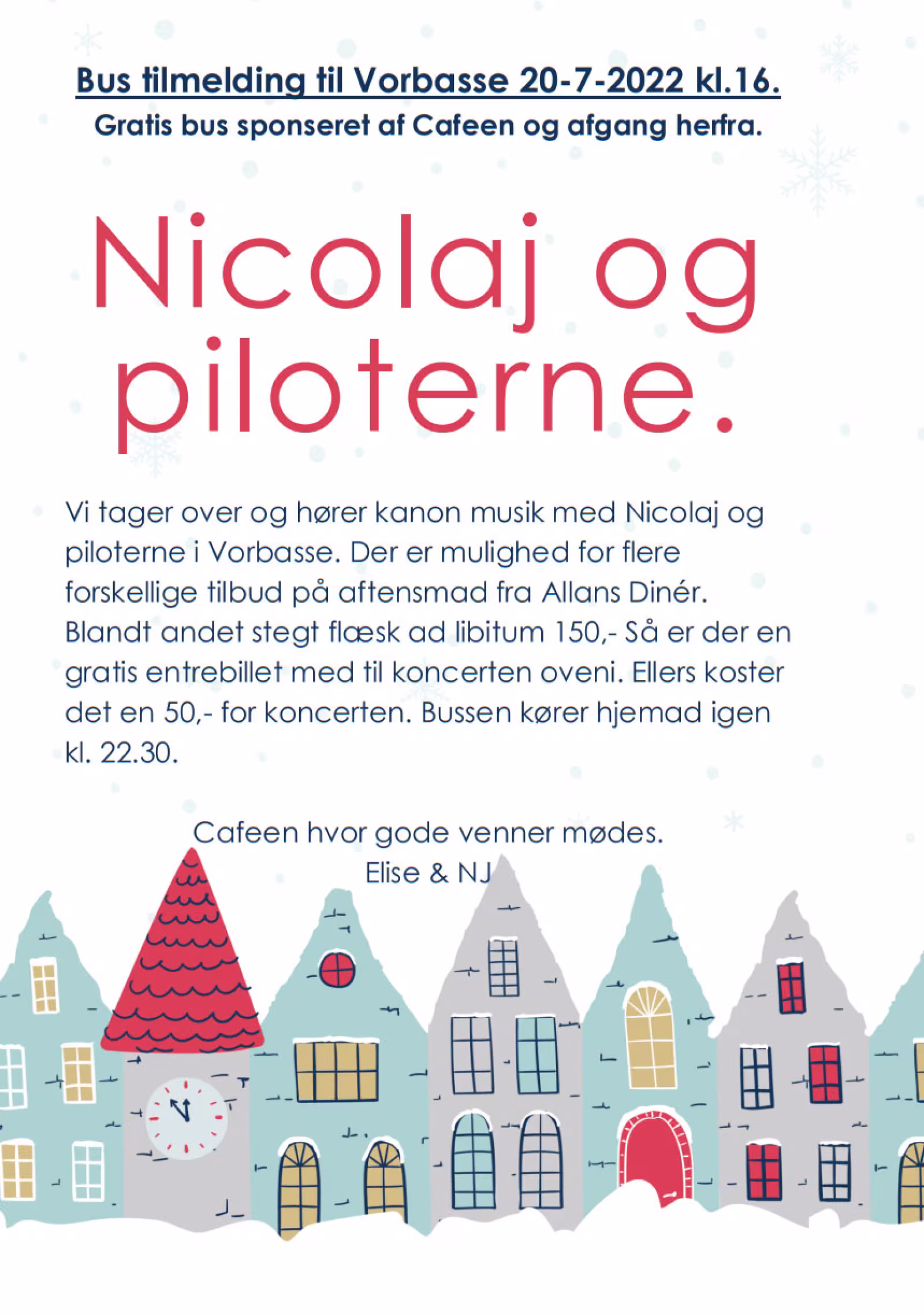 Bus til "Nicolaj og piloterne"