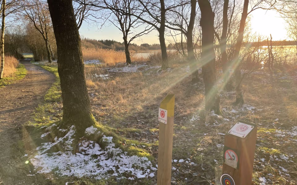 Hjertesti Kvie Sø