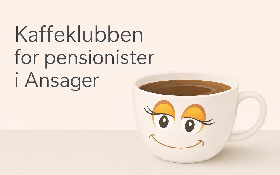 Kaffeklubben for pensionister i Ansager