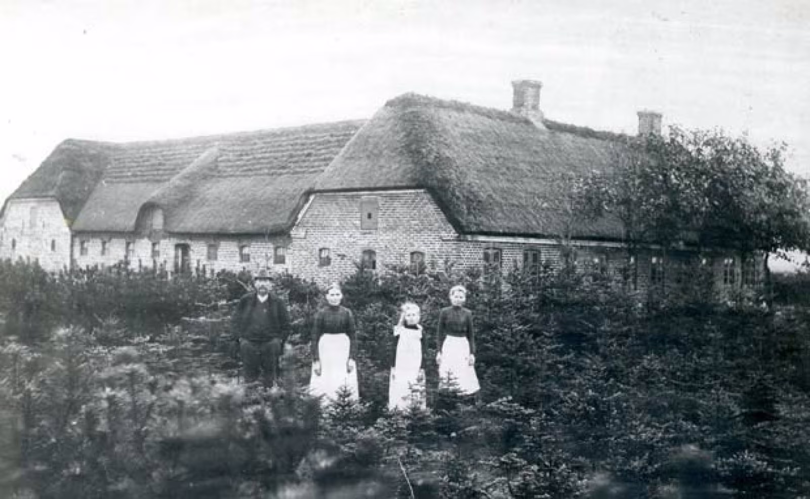 Kvie Søgaard omkring år 1900-1905