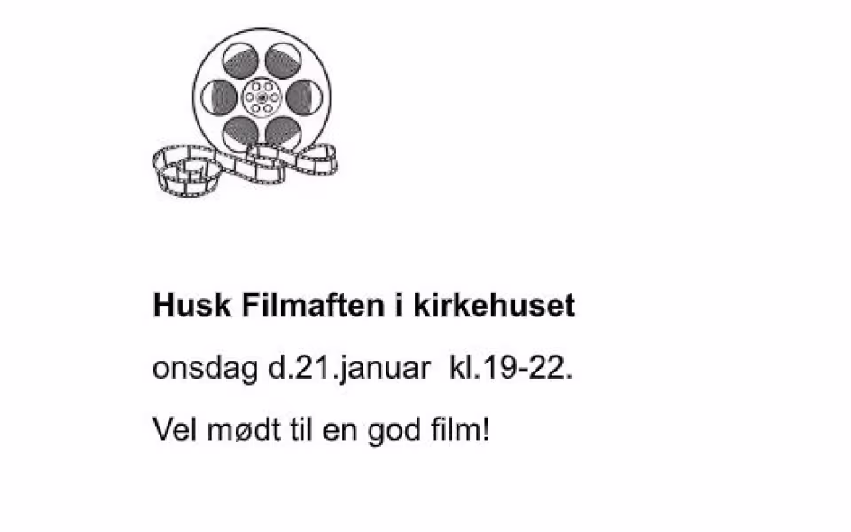 Filmaften i kirkehuset