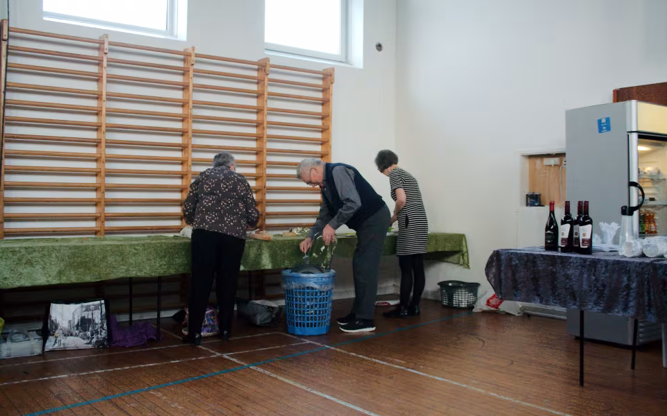 Damerne til fest