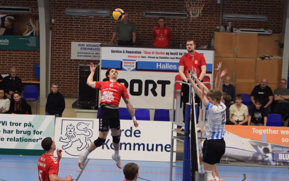 Nordenskov triumferer i tæt volleyballkamp