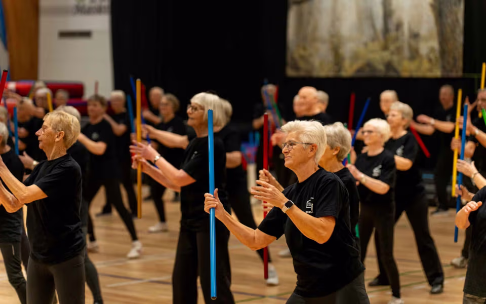 Folkelig gymnastik lever i Vestjylland