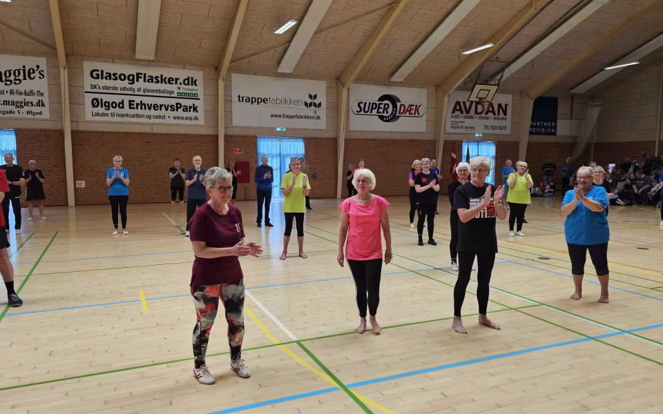 Fra årets Gymnastikopvisning 2025 og ØGU-prisen i Ølgod Hallerne
