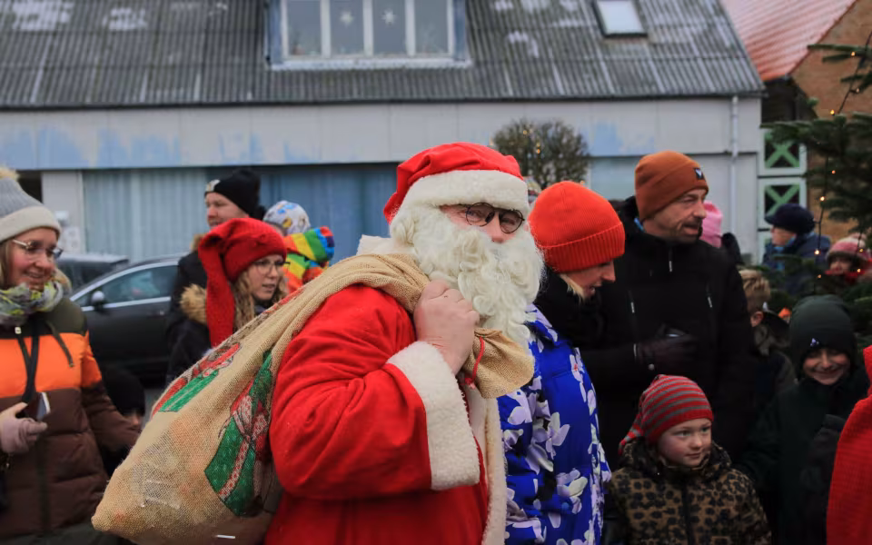 Outrup vækkede julemanden festligt