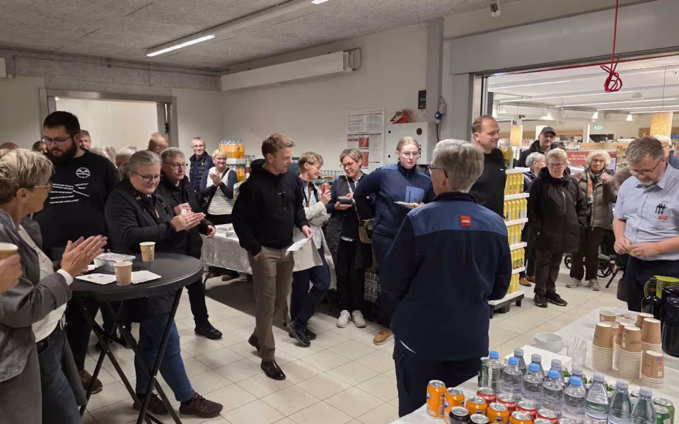 Et kendt ansigt i Tistrup sagde farvel i dag. 