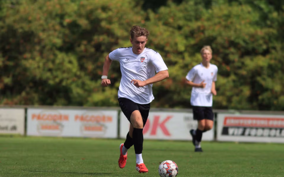 U-19 drenge fordobler point med remis